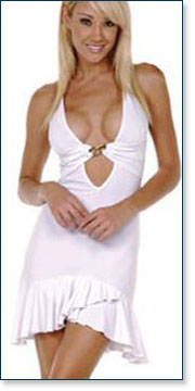 White Party Dress AA2053-S4