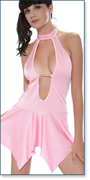 Pink Mini Dress AA2057-S4