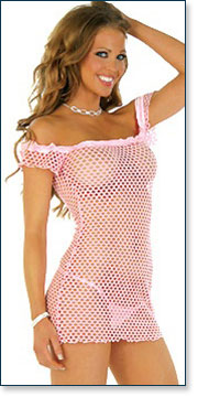 Mesh Mini Dress AA2123-S4