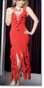 Sexy Red Dress AA6045-S4