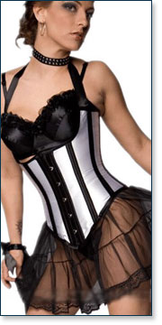 Plus Underbust corset AA5075P