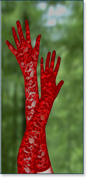 Red Long Gloves AA7002