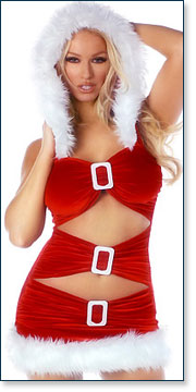 Multi-Buckle Christmas Dress AA7153