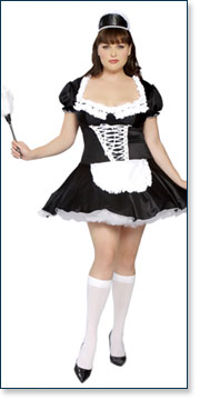 Flirty French Maid Costume AA8181P