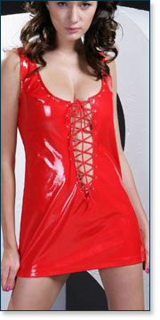 Mini Red Dress MM8026-S2