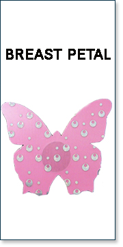 Pink Butterfly Nipple Cover SBP-NC021