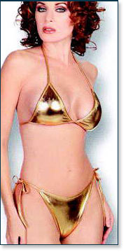 Golden Bra & Panty 3093