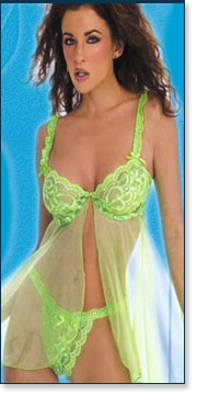 Green Babydoll 4119