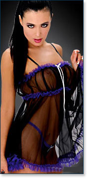 Black Babydoll 4124
