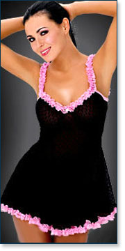 Black Babydoll 4131