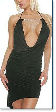 Black Party Dress AA6033-S4