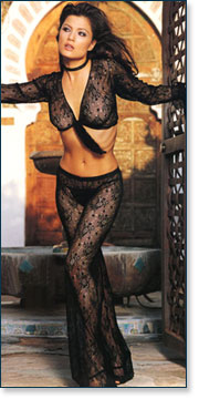 Sheer Body Stocking AA7960-S4