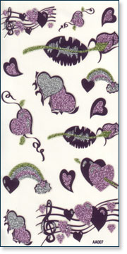 Glitter Tattoo AA007
