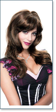 Demure Brunette Wig AA0115