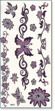 Glitter Tattoo AA012