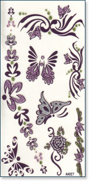 Glitter Tattoo AA027