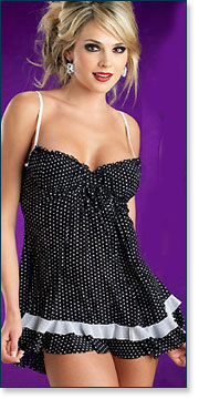 Polka Dot Babydoll AA2178