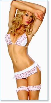 Bra & Skirted Panty AA4123