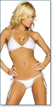 Metallic Bra & Panty AA4130