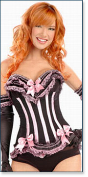 Pink Lace Corset AA5062