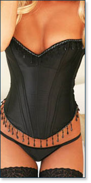Beaded Strapless Bustier AA5069