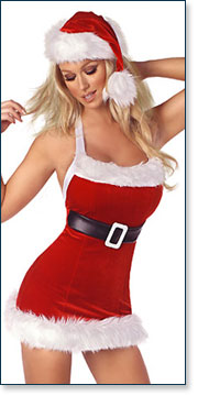 Halter Christmas Dress AA7120