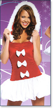 Christmas Bandeau Dress AA7150