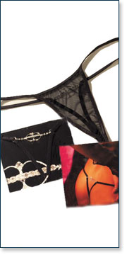 Heart Link V-String panty AA7538