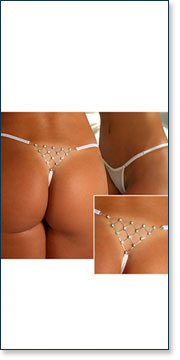 Rhinestone G-String AA7543