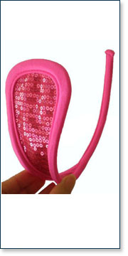 Pink Sequin CString Panty AA7559