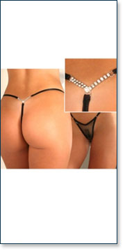 Rhinestone G-String AA7563