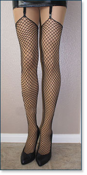 Fishnet Garter Stockings AA7986