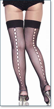 Oval Back Fishnet Stockings AA7994