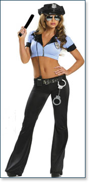Lady Cop Costume AA8037