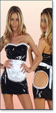 Open Bottom Maid Costume LVF-5010