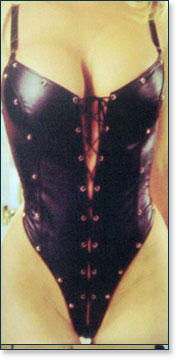 Leather Bodysuit LVF-5015