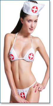 G-String Nurse Costume MM1623-S2