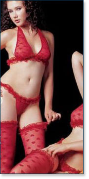 Valentine's Heart Bra Set MM3050-S2