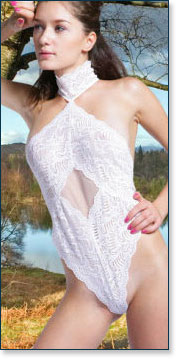 Bridal Bodysuit MM6039w-S2