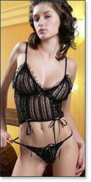 Sheer Bustier MM7019-S2