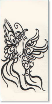 Temp Tribal Tattoo YM-B027