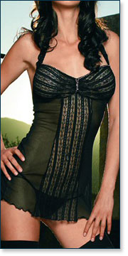 Black Babydoll MM2122-s2
